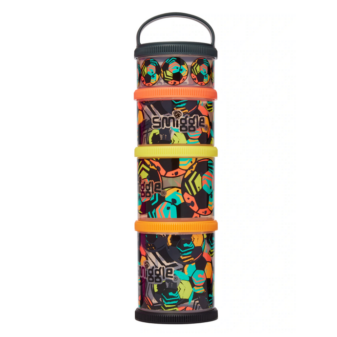 Smiggle Wild Side Large Snack & Stack Containers