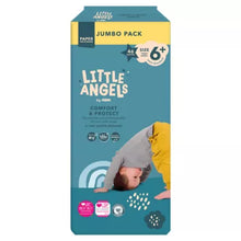 Load image into Gallery viewer, Little Angels Comfort &amp; Protect Size 6+ Nappies Jumbo Pack, 46pack (16+kg) (new)

