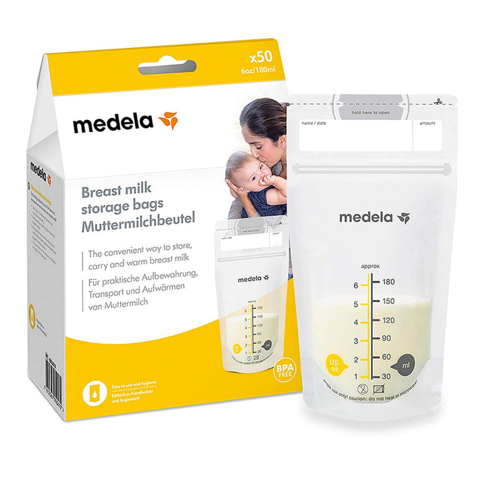 Medela Breast Milk Storage Bags 50Pack