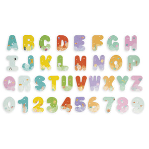 Janod Bath Time Letters And Numbers, 2+Years