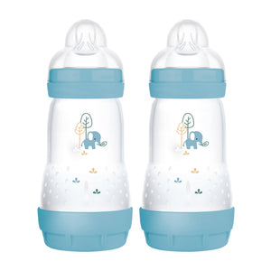 MAM Easy Start Anti Colic Bottle 260ml, 2Pack -Blue