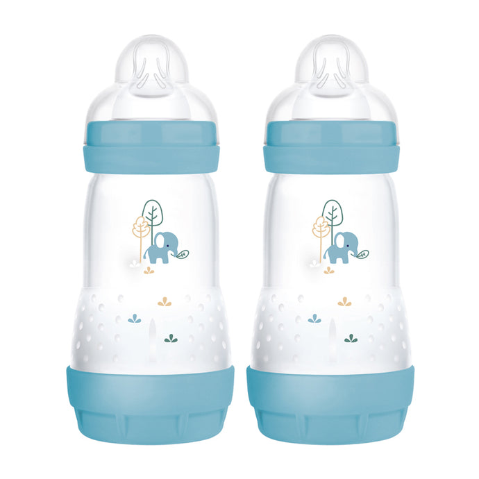 MAM Easy Start Anti Colic Bottle 260ml, 2Pack -Blue