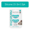 Nanobébé Flexy Soothers, 0-3Months -Teal