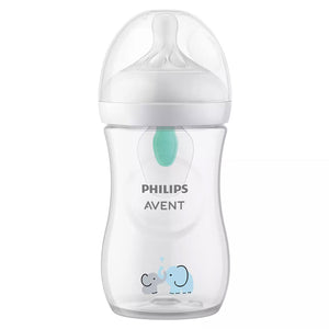 Philips Avent Natural Response 3.0 AirFree Vent Bottle, Elephant, 260ml