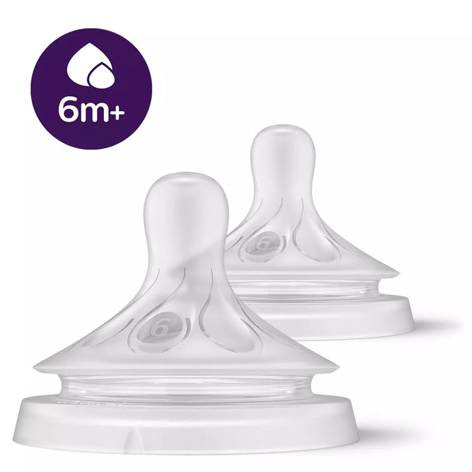 Philips Avent Natural Response 3.0 Teat Level 6, 6m+, 2Pack