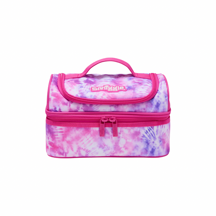 Giggle By Smiggle Freestyle Double Decker Lunchbox, Pink