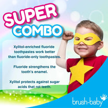 Load image into Gallery viewer, Brush-Baby Natural Strawberry Kids Toothpaste, 50ml 3+Years
