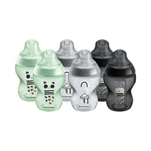 Load image into Gallery viewer, Tommee Tippee, Closer To Nature Baby Bottles, 260ml, 6 pack
