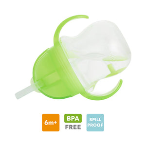 Munchkin Click Lock Tip & Sip Weighted Straw Trainer Cup - 207ml