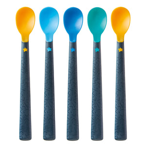 Tommee Tippee Design Weaning Spoons x5, 4+Months