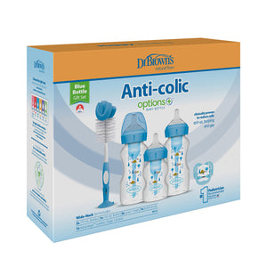 Dr Brown's Options Anti-Colic Gift Set -Blue