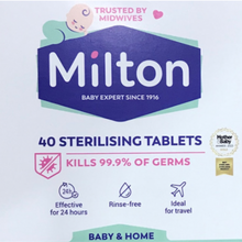 Load image into Gallery viewer, Milton Sterilising 40 Tablets
