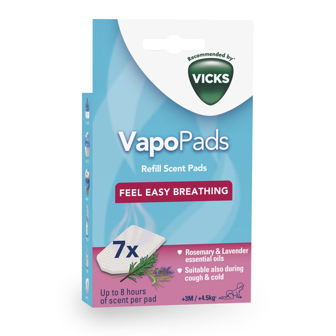 Vicks VapoPads, 3+Months, x7Pack