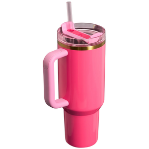 Stanley Quencher H2.0 FlowState Tumbler, 1.2L -Pink Parade