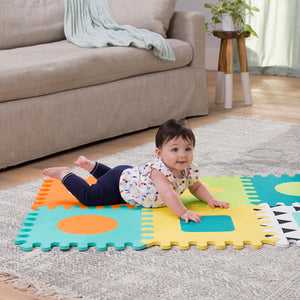 Infantino Soft Foam Puzzle Mat, 0+Months