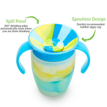 Load image into Gallery viewer, Munchkin Miracle 360° Tropical Swirl Trainer Sippy Cup, 207ml
