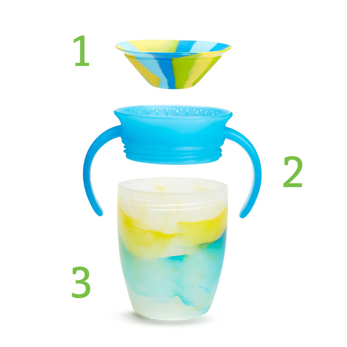 Munchkin Miracle 360° Tropical Swirl Trainer Sippy Cup, 207ml