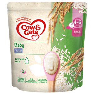 Cow & Gate Baby Rice, 4-6+Months -100g