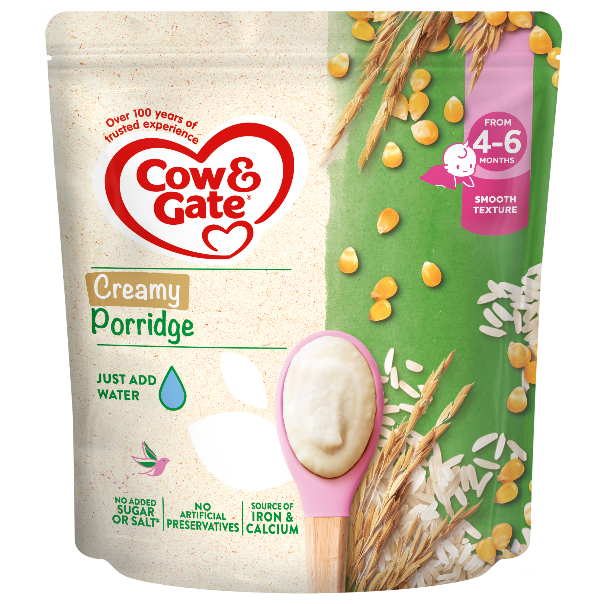Cow Gate Creamy Porridge, 4-6+months, 125g – Tots Shoppe Kenya