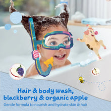 Load image into Gallery viewer, Childs Farm Hair &amp; Body Wash Blackberry &amp; Apple, 250ml
