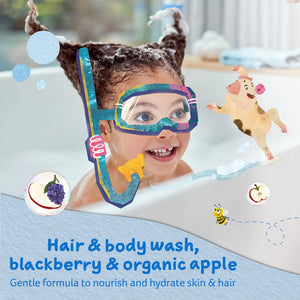 Childs Farm Hair & Body Wash Blackberry & Apple, 250ml