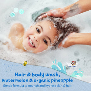 Childs Farm Hair & Body Wash Watermelon & Organic Pineapple, 250ml