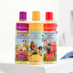 Childs Farm Hair & Body Wash Watermelon & Organic Pineapple, 250ml