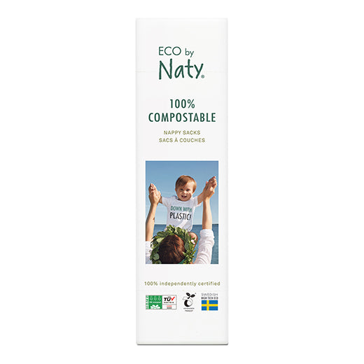 Eco by Naty Disposal Diaper Bags 50 Pack