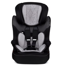 Load image into Gallery viewer, Mothercare Advance XP Highback Booster Car Seat - Black &amp; Grey
