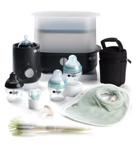 Tommee Tippee Closer to Nature Complete Feeding Set -12 Piece Set, Black