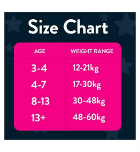 Huggies DryNites Bedwetting Pyjama Pants Girl Age 13+(49-60kg)9 Pants
