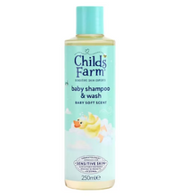 Load image into Gallery viewer, Childs Farm Tear-Free Baby Shampoo &amp; Body Wash, 250ml
