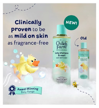 Load image into Gallery viewer, Childs Farm Tear-Free Baby Shampoo &amp; Body Wash, 250ml
