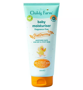 Childs Farm Baby OatDerma Moisturiser Fragrance-free, 200ml