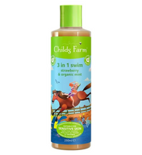 Load image into Gallery viewer, Child’s Farm 3 in 1 swim strawberry &amp; organic mint- 250ml
