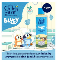 Load image into Gallery viewer, Childs Farm Hair &amp; Body Wash,  Bluey-Berry -250ml
