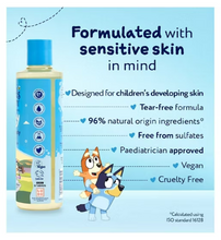 Load image into Gallery viewer, Childs Farm Hair &amp; Body Wash,  Bluey-Berry -250ml
