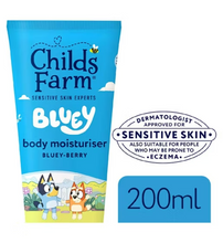 Load image into Gallery viewer, Childs Farm Moisturiser, Bluey-Berry -200ml
