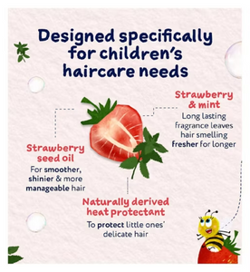 Childs Farm Tangle Taming Hair Detangler Spray, Strawberry & Mint -100ml