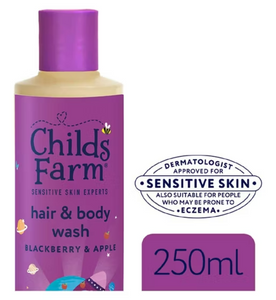 Childs Farm Hair & Body Wash, Blackberry & Apple -250ml