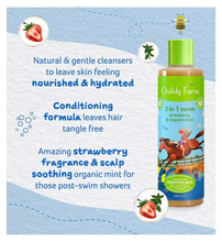 Load image into Gallery viewer, Child’s Farm 3 in 1 swim strawberry &amp; organic mint- 250ml
