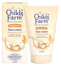 Load image into Gallery viewer, Childs Farm OatDerma Face Cream Fragrance Free, 50ml
