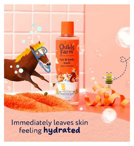 Childs Farm Hair & Body Wash, Sweet Orange -250ml