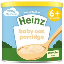 Heinz Baby Oat Porridge, 6+Months, 220g