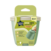 Load image into Gallery viewer, Tommee Tippee Pop-up Freezer Weaning Pots, 4+Months, 2Pack
