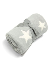 Load image into Gallery viewer, Mamas &amp; Papas Chenille Blanket - Grey Star

