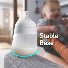 Load image into Gallery viewer, Nanobébé Flexy Silicone Anti-colic Baby Bottle, 270ml -Teal
