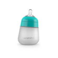 Load image into Gallery viewer, Nanobébé Flexy Silicone Anti-colic Baby Bottle, 270ml -Teal
