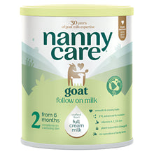 Load image into Gallery viewer, Nannycare Follow On Goat Milk Formula -Stage 2 (800g) New Look Formula
