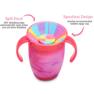 Munchkin Miracle 360° Tropical Swirl Trainer Sippy Cup, 207ml